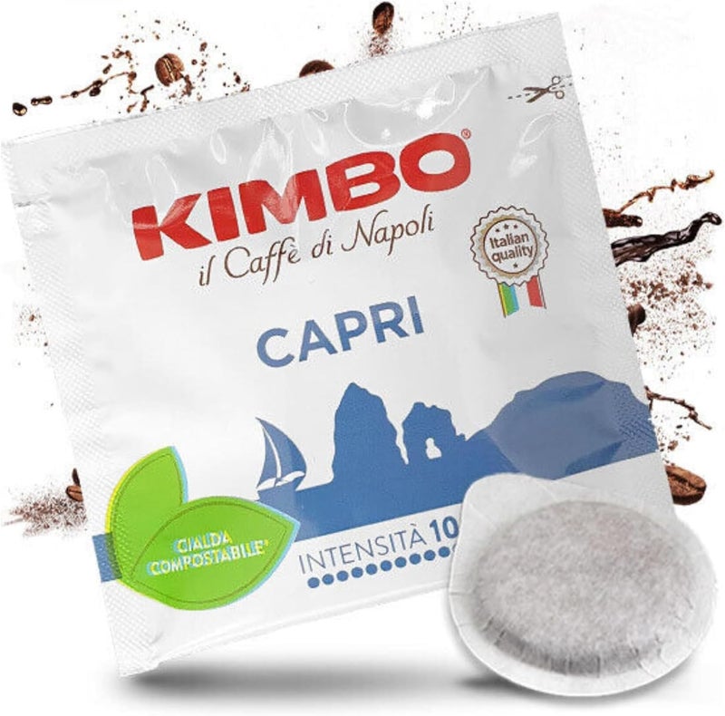 Kimbo Napoli Espresso ESE Compostable Coffee Pods - 100 Count - Image 1
